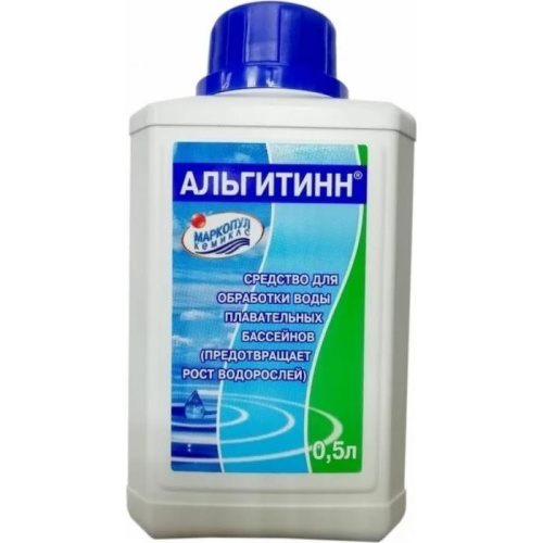 картинка АЛЬГИТИНН, 0,5л бутылка, жидкость для борьбы с водорослями от магазина Сантехстрой