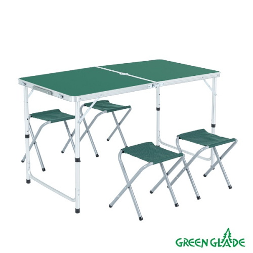 картинка Набор мебели для пикника Green Glade M790-3 (зелёный) от магазина Сантехстрой