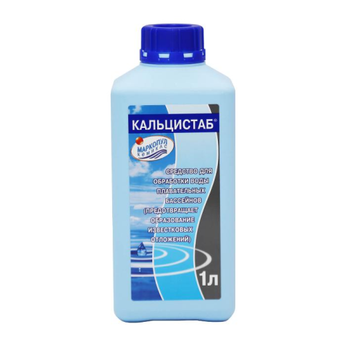 картинка КАЛЬЦИСТАБ, 1л бутылка, жидкость для защиты от известковых отложений и удаление металлов от магазина Сантехстрой
