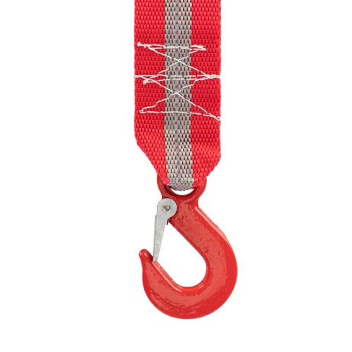 картинка Трос буксировочный REXANT со светоотражающей лентой,  5 т,  4 м,  с двумя крюками,  в чехле от магазина Сантехстрой