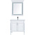 картинка Комплект мебели Aquanet для ванной 233126 Белый от магазина Сантехстрой