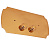 картинка Devon Смывная клавиша двойного смыва (для монтажных систем Geberit UP320), цвет: золото светлое от магазина Сантехстрой