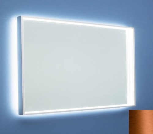 картинка Зеркало De Aqua Алюминиум 140 LED медь от магазина Сантехстрой