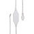 картинка Шнур питания для уличных гирлянд (без вилки) 3А,  цвет провода белый,  IP65 от магазина Сантехстрой