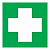 картинка Наклейка знак медицинского назначения "Аптечка первой медицинской помощи"100*100 мм Rexant от магазина Сантехстрой
