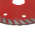 картинка Диск алмазный отрезной Turbo 125x22.2x2.2x10 мм KRANZ от магазина Сантехстрой