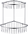 картинка Полка решетка угловая двойная Savol (S-002514-2) от магазина Сантехстрой
