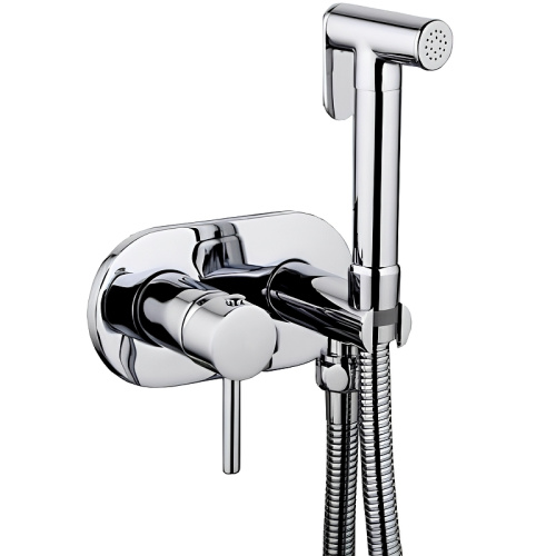 картинка Гигиенический душ со смесителем Haiba HB5515, хром от магазина Сантехстрой