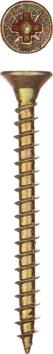 картинка Саморезы СУ-Ж универсальные, 100 x 5.0 мм, 90 шт, желтый цинк, ЗУБР от магазина Сантехстрой