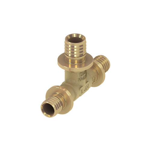 картинка Тройник, TECE, редукционный, 90°, 20х16х16, латунь от магазина Сантехстрой