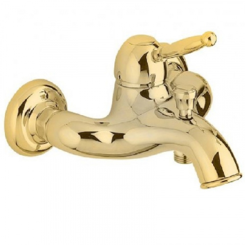 изображение смеситель для ванны paffoni 227643 золото