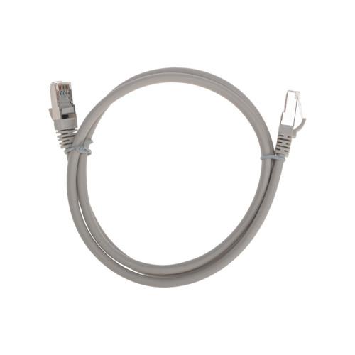 картинка Патч-корд F/UTP CAT 6, RJ45-RJ45, 26AWG, LSZH,  серый,  1м REXANT от магазина Сантехстрой