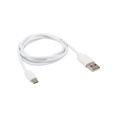 картинка Кабель USB-micro USB/PVC/white/1m/REXANT от магазина Сантехстрой