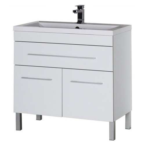 картинка Тумба под раковину Aquanet 182710 Белая от магазина Сантехстрой