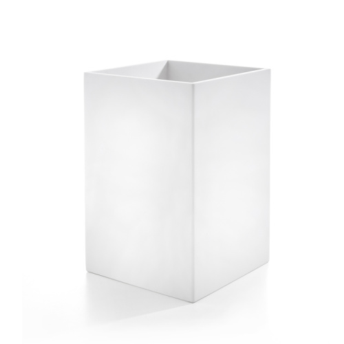 картинка 3SC Mood White Ведро, без крышки, 20х30х20 см, цвет: белый матовый от магазина Сантехстрой