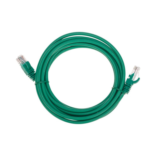 картинка Патч-корд U/UTP,  CAT 5e,  RJ45-RJ45, 26AWG, LSZH,  зеленый,  3м REXANT от магазина Сантехстрой