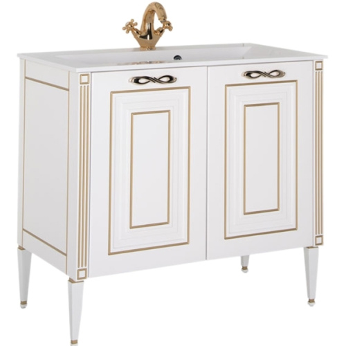 картинка Тумба под раковину Aquanet 186116 Белая от магазина Сантехстрой