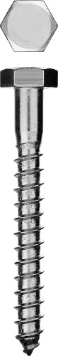 картинка Шурупы ШДШ с шестигранной головкой (DIN 571), 30 х 6 мм, 3 500 шт, ЗУБР от магазина Сантехстрой