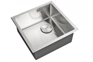 картинка Кухонная мойка из нержавейки ZORG LUX 4444 INOX с накладкой от магазина Сантехстрой