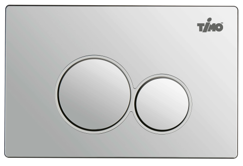 картинка Кнопка смыва TIMO KULO 250x165 chrome (FP-001) от магазина Сантехстрой