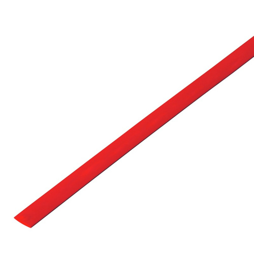 картинка Трубка термоусаживаемая ТУТ 12,0/6,0мм,  красная,  упаковка 50 шт.  по 1м,  PROconnect от магазина Сантехстрой