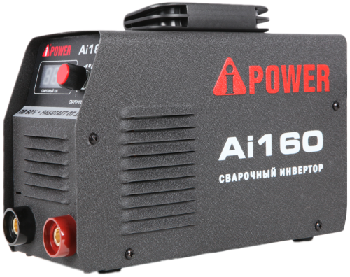 картинка инверторый сварочный аппарат A-iPower Ai160 MMA от магазина Сантехстрой