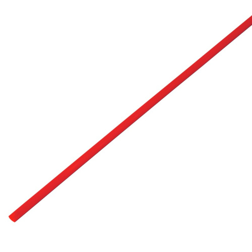 картинка Трубка термоусаживаемая ТУТ 3,0/1,5мм,  красная,  упаковка 50 шт.  по 1м,  PROconnect от магазина Сантехстрой