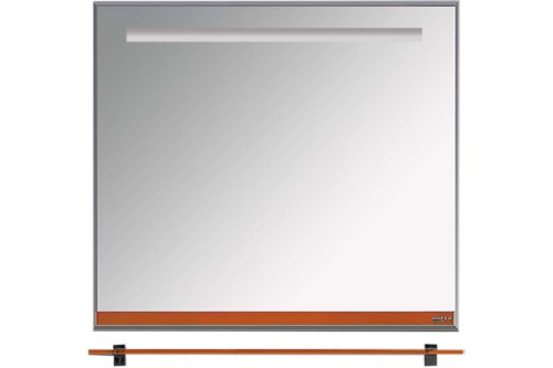 картинка Зеркало с полочкой Misty Джулия - 85, 12 мм, оранжевое Л-Джу03085-1310 от магазина Сантехстрой
