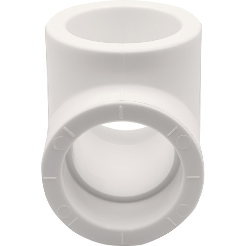 картинка Тройник THERMOLIGHT PP-R 50 белый (4/36) от магазина Сантехстрой