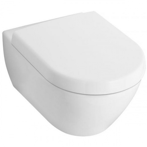 картинка Унитаз Villeroy&Boch Subway 2.0 56001001 подвесной без сиденья от магазина Сантехстрой