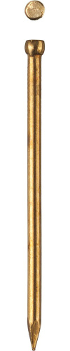 картинка Гвозди финишные, с латунным покрытием, 30 х 1.4 мм, 50 шт, ЗУБР от магазина Сантехстрой
