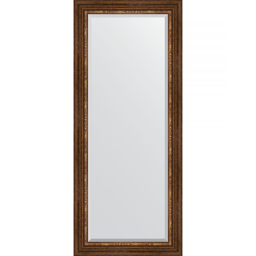 картинка Зеркало Evoform Exclusive 156х66 BY 3569 с фацетом в багетной раме - Римская бронза 88 мм от магазина Сантехстрой