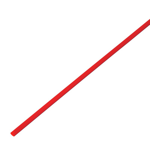 картинка Трубка термоусаживаемая ТУТ 4,0/2,0мм,  красная,  упаковка 50 шт.  по 1м,  PROconnect от магазина Сантехстрой