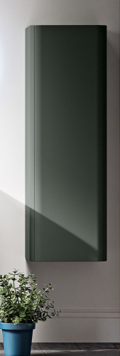 картинка Колонна подвесная с одной распашной дверцей, реверсивная 35x43x130 CEZARES 55300 Verde opaco от магазина Сантехстрой