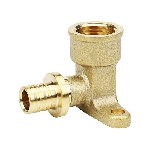 картинка Угол VARMEGA Slide-fit настенный (водороз.) ВР, 20x1/2quot;, Н-50мм, с креп., акс., латунь, VM51612 от магазина Сантехстрой