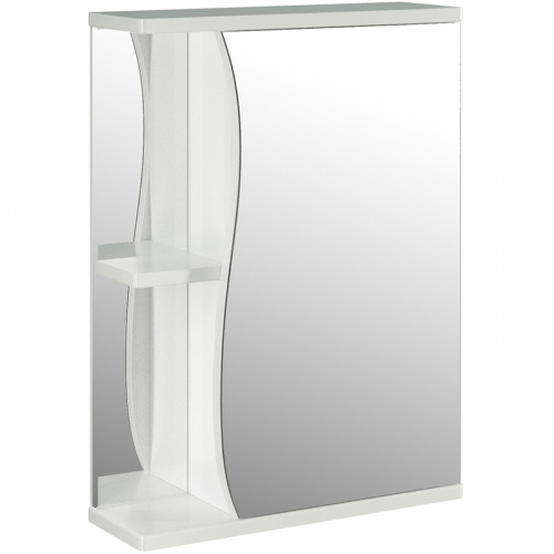 картинка Зеркальный шкаф MIXLINE 525510 Белый от магазина Сантехстрой