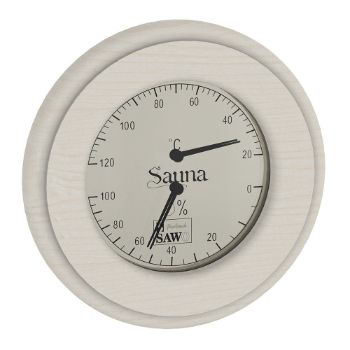 картинка Термогигрометр SAWO 231-THA кругл., осина от магазина Сантехстрой