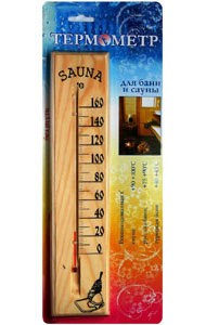 картинка Термометр большой ТСС-2, в блистере "Sauna" ПТЗ от магазина Сантехстрой