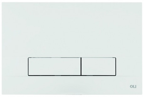 картинка Смывная клавиша OLI Narrow белый 152939 от магазина Сантехстрой