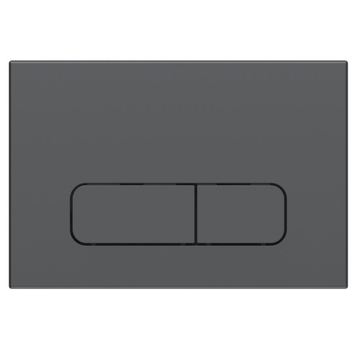 картинка Кнопка смыва Vincea VFP-002GM, цвет вороненая сталь от магазина Сантехстрой