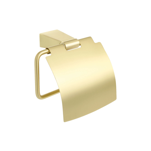 картинка Бумагодержатель FIXSEN TREND GOLD с крышкой  (FX-99010) от магазина Сантехстрой