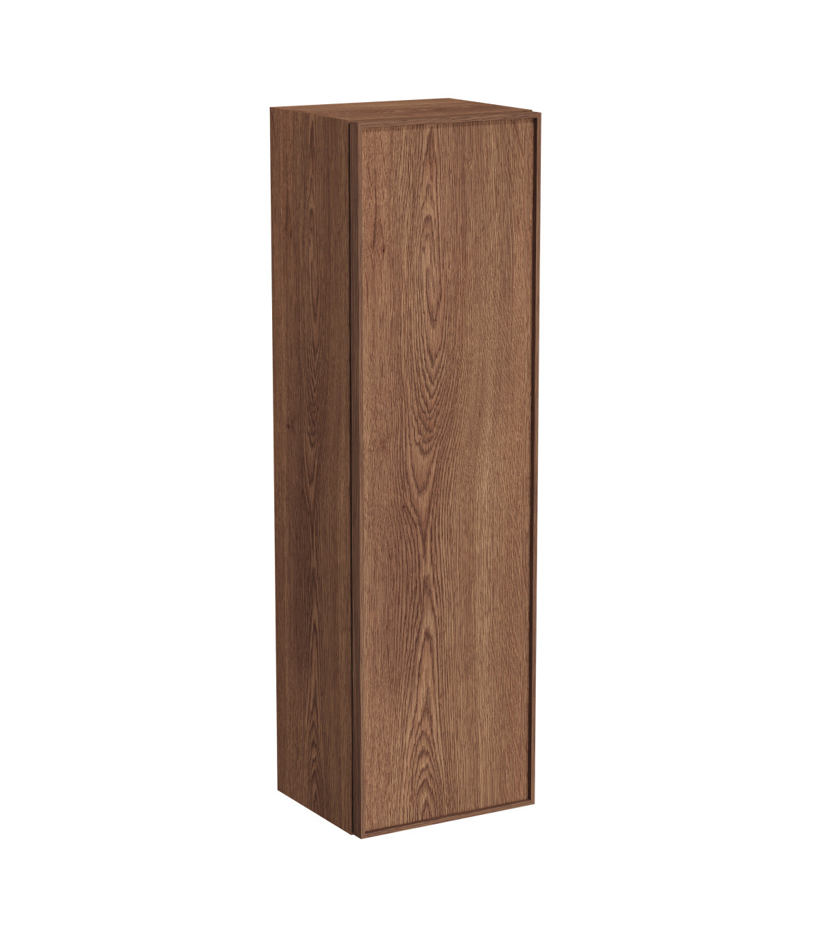 картинка Шкаф пенал в ванную VitrA Metropole Edge 67160 35 см грецкий орех МДФ от магазина Сантехстрой