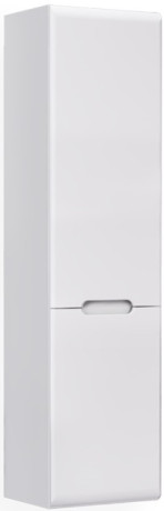 картинка Пенал подвесной белый Jorno Moduo Slim Mod.04.115/P/W от магазина Сантехстрой