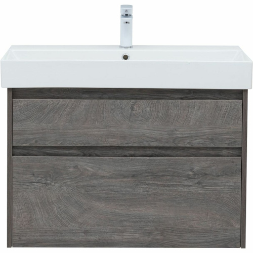 картинка Тумба под раковину Aquanet 249937 Серая от магазина Сантехстрой