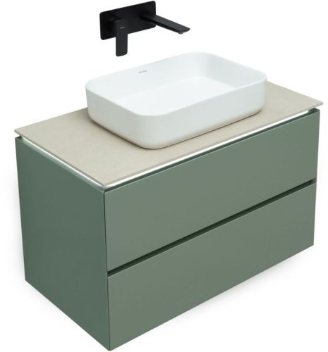 картинка Тумба под раковину Allen Brau 1.21001.cgm Зеленая от магазина Сантехстрой