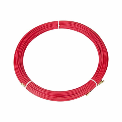 картинка Протяжка кабельная REXANT (мини УЗК в бухте),  стеклопруток,  d=3,5 мм 100 м,  красная от магазина Сантехстрой