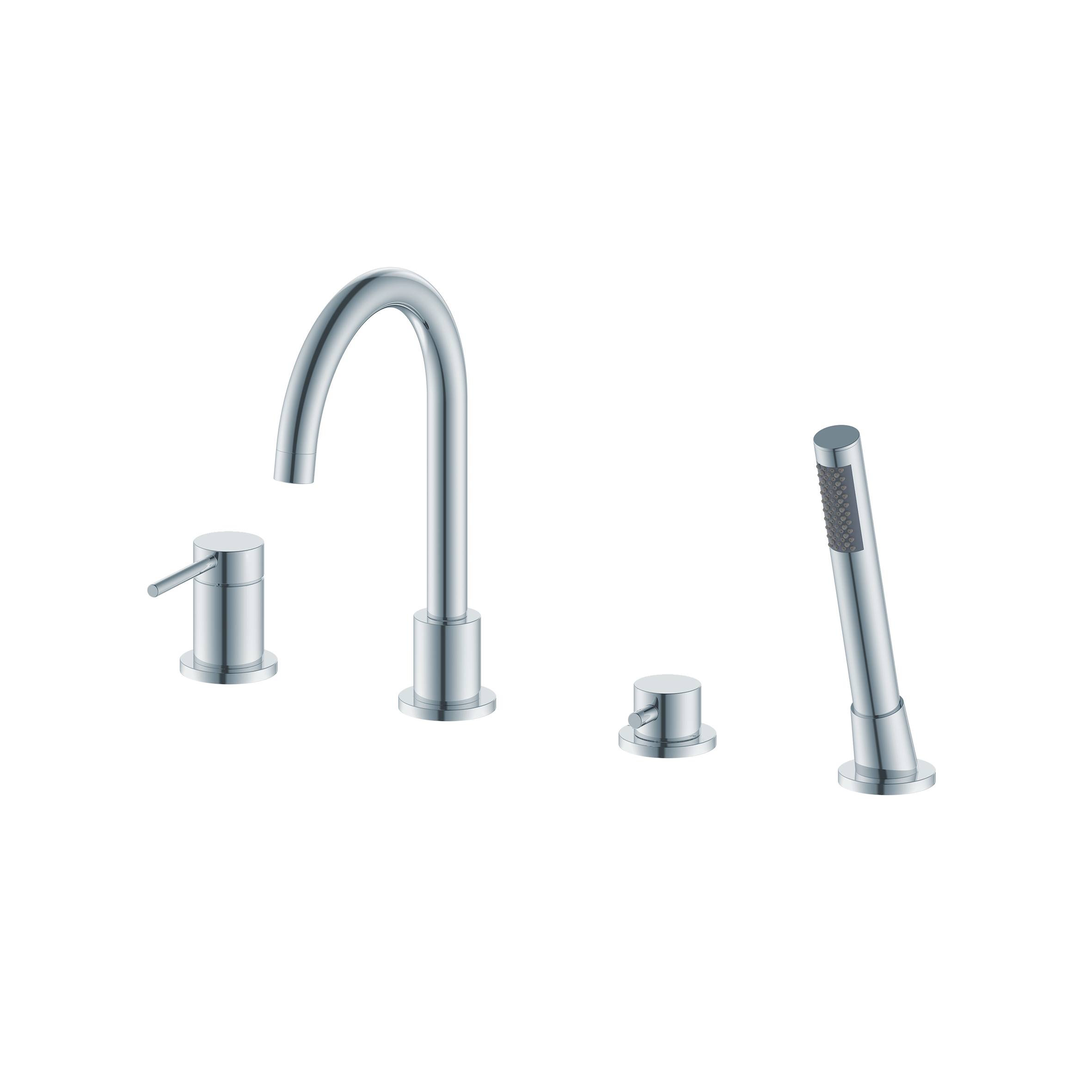 картинка Смеситель на борт ванны Y 669017, хром от магазина Сантехстрой