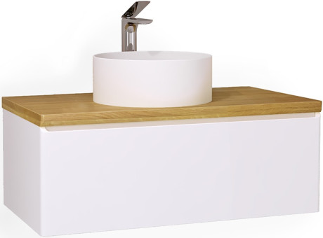 картинка Тумба под раковину Jorno sol.01.100/p/w от магазина Сантехстрой