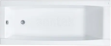 картинка Акриловая ванна 150х70 см Santek Санторини 1.WH30.2.497 от магазина Сантехстрой