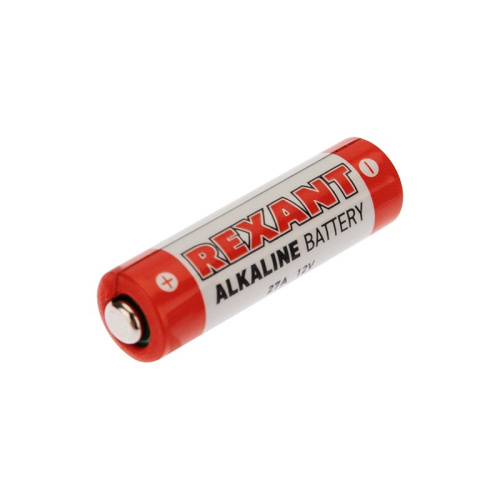 картинка Высоковольтная батарейка A27 12V 1 шт.  блистер REXANT от магазина Сантехстрой